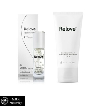 Relove 低敏極淨組 金盞花低敏私密凝露+淨柔白桃