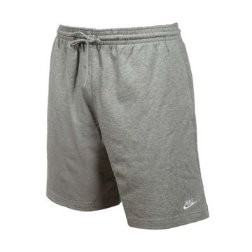 NIKE 男針織短褲-五分褲 訓練 運動 健身 FQ4361-063 灰白