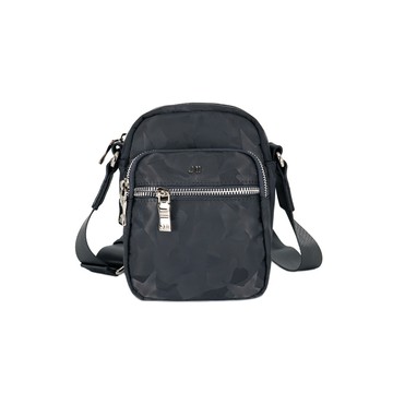 J II 斜背包 亞斯多隔層尼龍斜背包-星星灰-8112-14