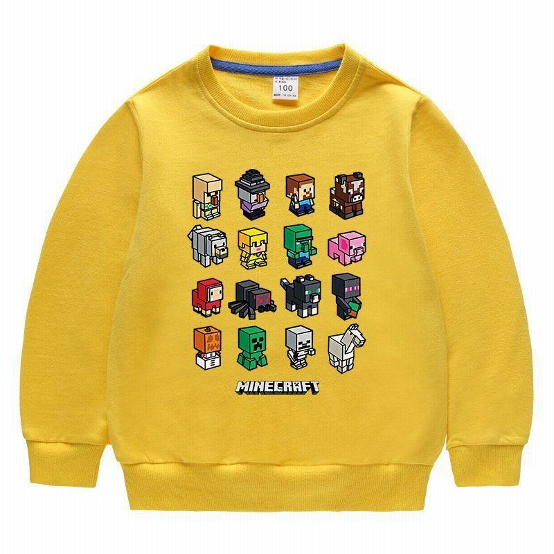 キッズ トレーナー MINECRAFT マインクラフト スウェット 長袖