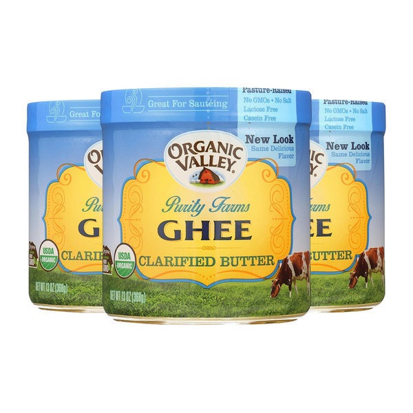 3有機塩フリーのGhee Clarified Butter 13 oz