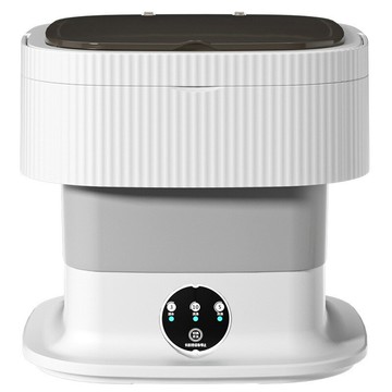 折疊洗衣機10L大容量家用便攜式內衣洗脫一體洗衣機【宜家良品百貨】