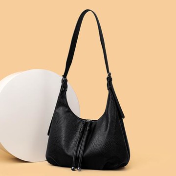 跨境包包女新款廢土風通勤腋下包韓版大容量托特包百搭單肩斜挎包