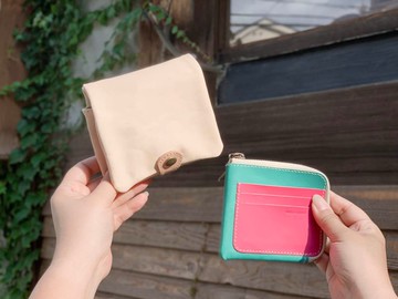 H-PLUMP 清爽 POP 半豐滿錢包 有透明感 獨立零錢包 HPW-WWWW-TPG-W