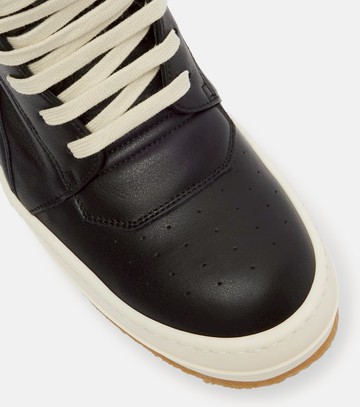 Rick Owens Geobasket leather sneakers