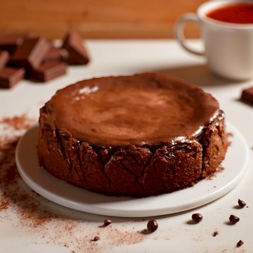 🚚快速出貨🚚💝濃烈感謝禮!【甜盒子Pâtisserie S.】8吋法芙娜可可巴斯克