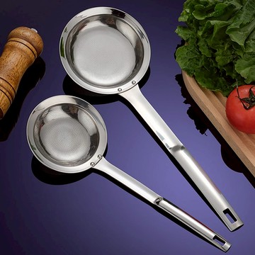 【Black HAMMER 官方直營】不鏽鋼濾勺(11cm)、(15cm)/濾渣/漏勺/濾網/浮沫/炸網/配件