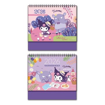 三麗鷗 2026年 酷洛米 三角桌曆(隨機出貨)