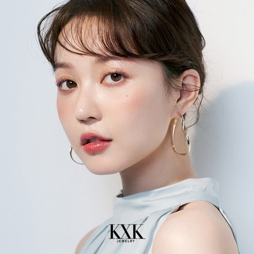 大圈圈愛心耳圈夸張個性小眾設計感高級耳飾新款潮耳環