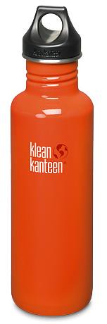 ├登山樂┤ 美國 Klean Kanteen 彩色不鏽鋼瓶 27oz / 800ml # K27CPPL-FO 火焰橘