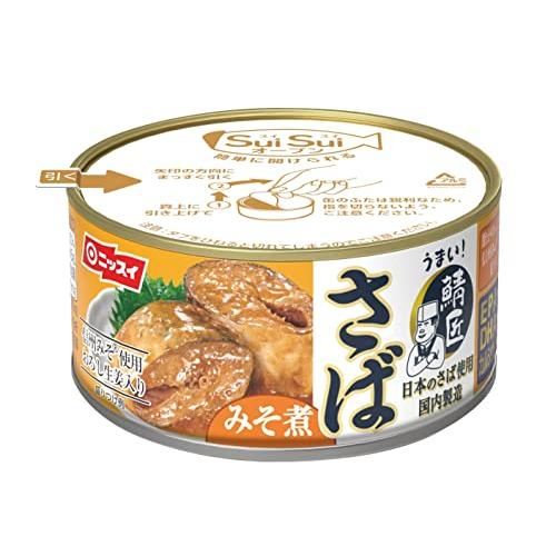 ニッスイ SuiSuiオープン うまい! 鯖匠 さばみそ煮 180g×6個