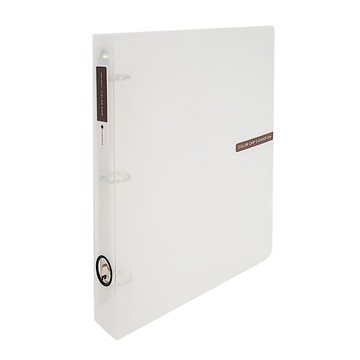 ECO Chungwoon D型3孔活頁夾  透明  3個