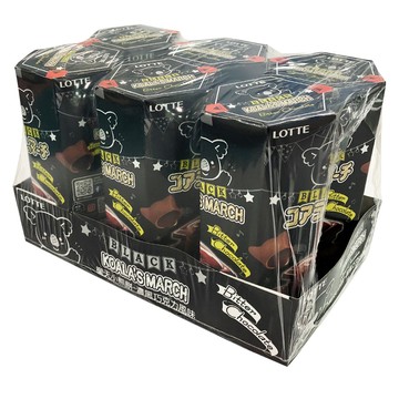 樂天小熊餅-濃黑巧克力風味(37g)x6