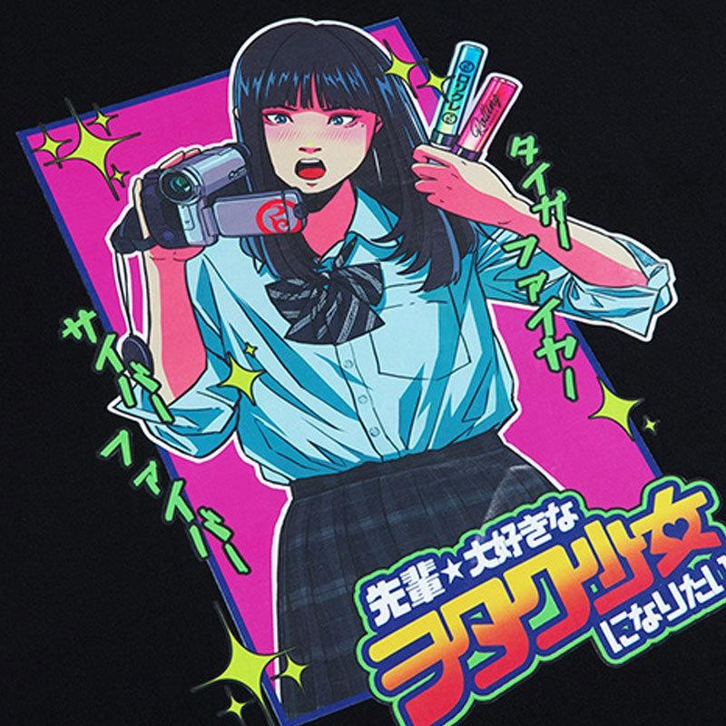 ローリングクレイドル ROLLING CRADLE OTAKU-SHOJO TEE(BLACK)ローリングクレイドルＴシャツ ロリクレＴシャツ  ROLLING CRADLEＴシャツ | LINEブランドカタログ