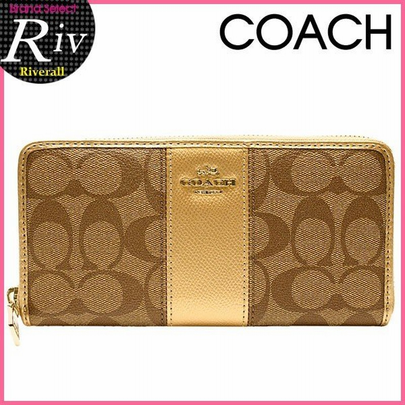 コーチ 長財布 財布 レディース Coach シグネチャー ラウンドファスナー 新作 F 通販 Lineポイント最大0 5 Get Lineショッピング