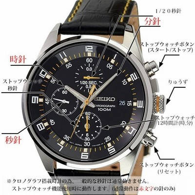 セイコー 腕時計 SEIKO 時計 海外モデル クロノグラフ メンズ