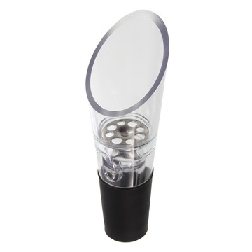 bargogo 巴果果 醒酒倒酒器 亞克力+矽膠+不鏽鋼材質 扇形設計 食品級材質  9.5cm  1個