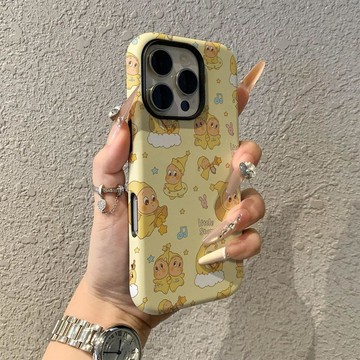 星星人適用蘋果17promax手機殼iPhone16pro卡通15pro女13可愛14新