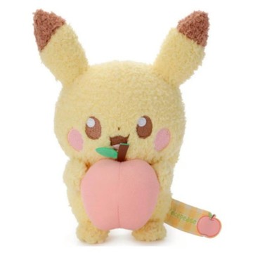 TAKARA TOMY PoKeMoN 寶可夢 Pokepeace 絨毛 繽紛水果 皮卡丘公仔 PC95591  1個