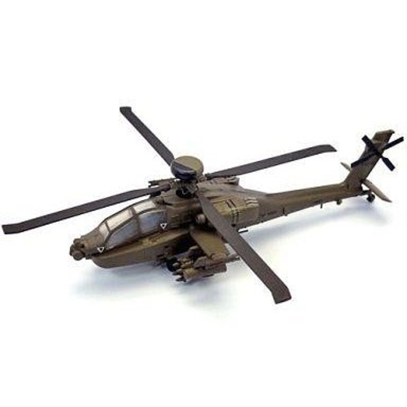 中古食玩 プラモデル 02b.AH-64D アパッチロングボウ アメリカ陸軍