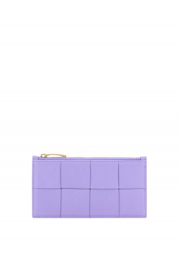 Bottega Veneta - Card Holder - Womens - Purple