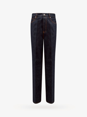 Five pockets jeans with logo tag - FERRAGAMO - gender_Man