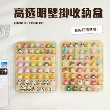 【好氣氛家居】掀開式公仔收納展示透明盒/模型展示架(壁掛 公仔盒 收納盒 手辦陳列)
