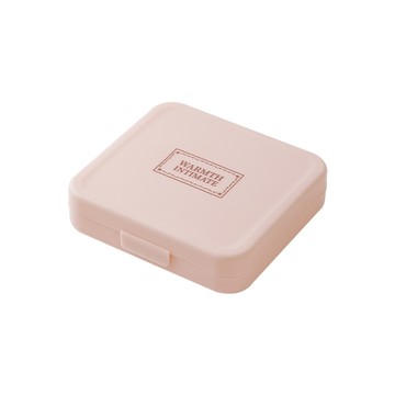 【梵特】多用途衛生棉收納盒/化妝品飾品小物收納盒-3入-多色可選-粉色