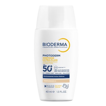 BIODERM 貝膚黛瑪超耐曬清爽保濕潤色防曬液SPF50＋ PA＋＋＋＋ 40ML