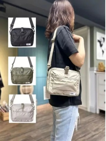 【CHIC DEMON】免運 Plain-me PM大容量旅行小包 橫式 收納包 尼龍 小包 側背 腰包 COP3032