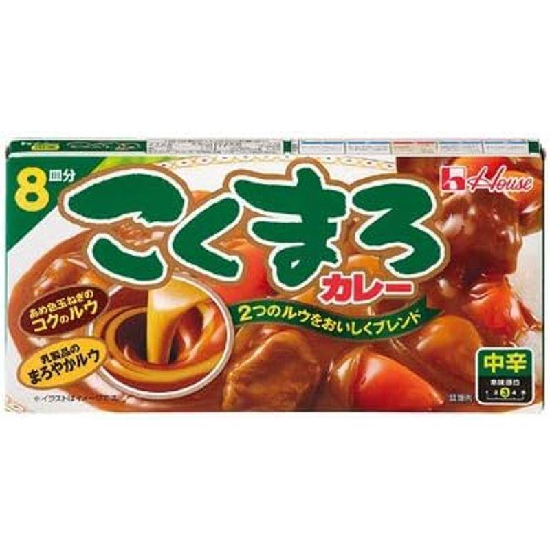 ハウス食品 こくまろカレー 中辛 140g×10個入