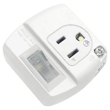 家中寶 過載斷電分接式插座 CB3112  1個