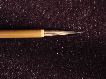 大號石獾勾線筆 工筆兼毫出鋒2.5厘米/鎮紙筆架筆山筆洗善璉湖筆