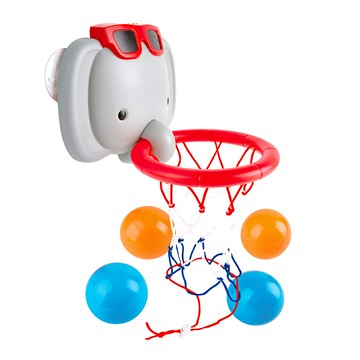 Hape 大象投籃遊戲洗澡戲水玩具 18個月以上適用  多色  1組