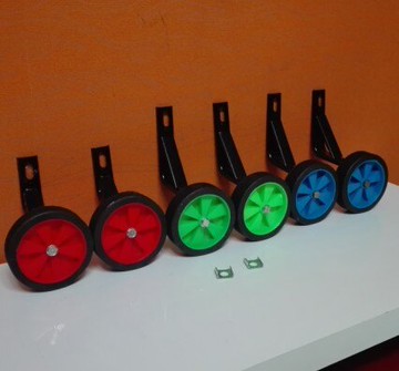 12/14/16/18寸兒童自行車護輪通用輔助輪子支架平衡輪側邊輪 配件