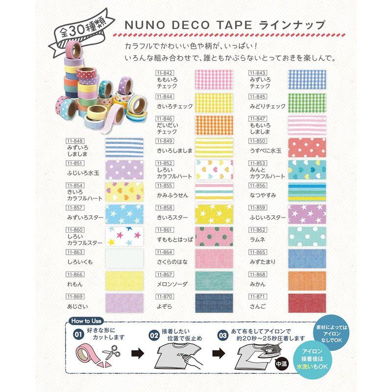 KAWAGUCHI(カワグチ) 手芸用品 NUNO DECO ヌノデコテープ さくらのはな 11-864