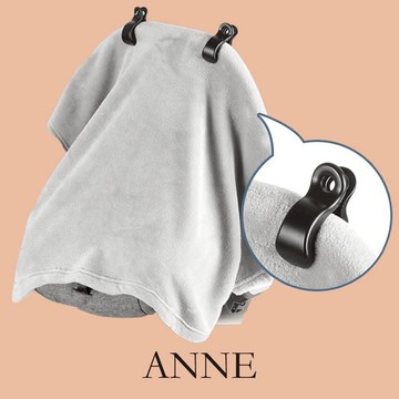 ANNE丨母嬰用品丨推車掛鉤丨寶寶毛毯夾 嬰兒毛毯夾【WA1008】推車被夾 推車防踢被夾 嬰兒防踢夾子 萬用夾 推車夾