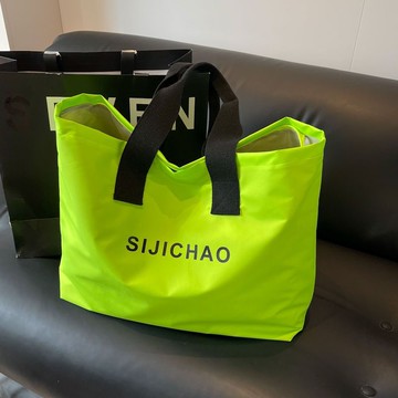 臺灣/現✨包包 旅行包 收納包 斜挎包夏季糖果色尼龍包包女大容量短途旅行手提袋百搭單肩通勤托特大包