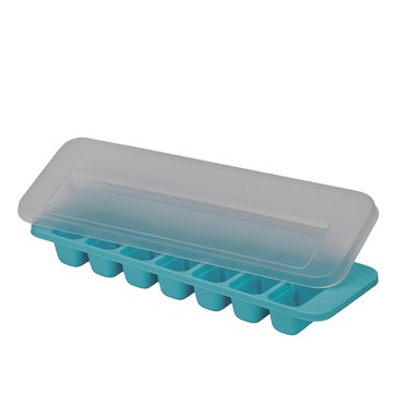 Joseph Joseph 輕鬆注水製冰盒 附蓋  藍色  33 x 11.9 x 3.6cm  1個