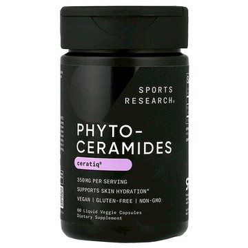 Sports Research, Phytoceramides, 350 mg , 60 Liquid Veggie Capsules