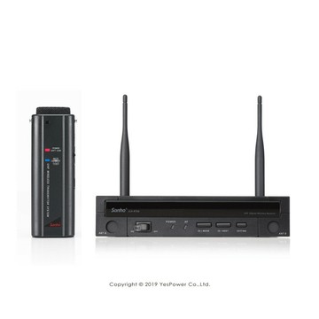 JLH-214 Sanha 單頻道無線麥克風系統/充電式附鋰電池充電座/贈送吊架/全數位式/台灣製造