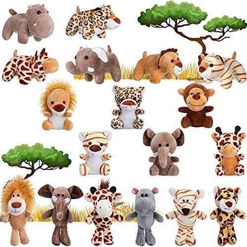  Juegoal Mini Animal Plush Toy Set, Aitbay Cute Small