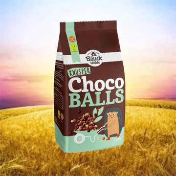 【德國BauckMühle】寶客無麩質巧克力早餐球 (275g/包)(無蛋奶) 3包入