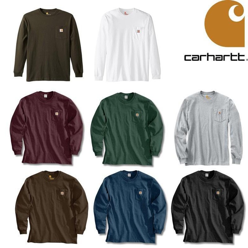 カーハート ロンT CARHARTT WORK WEAR POCKET L/S TEE ロングスリーブ