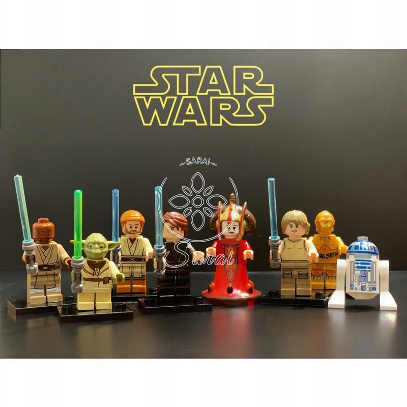 LEGO レゴ 互換 ブロック スターウォーズ ミニフィグ エピソード1-3仲間たち 8体セット Star Wars 互換品 人形 組み立て  誕生日プレゼント クリスマス 冬休み | LINEブランドカタログ