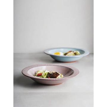 創意餐具陶瓷深盤家用餐廳餐盤沙拉盤菜湯盤大號歐式意面西餐盤子