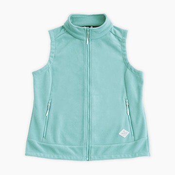 ADISI 女雙層超細纖維抗風保暖背心AV2321087 (S-2XL) 海青刷毛 輕抗風 輕量 彈性 透氣
