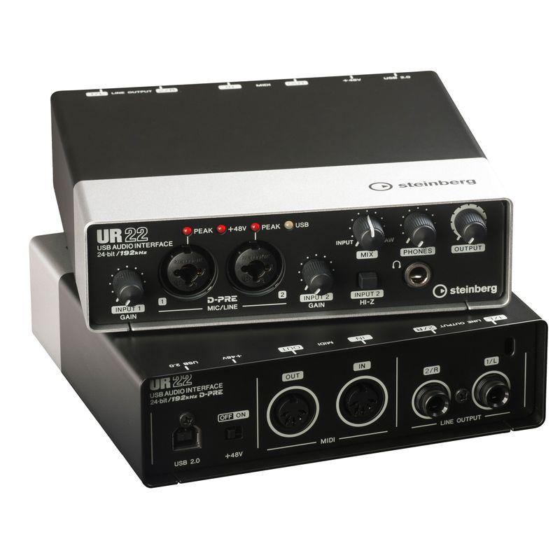 Steinberg 2x2 USB 2.0 オーディオインターフェース UR22