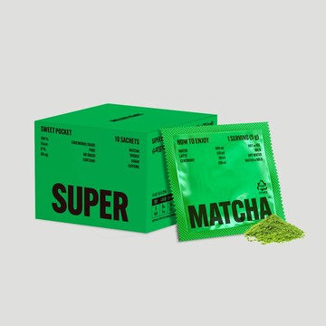 SUPER MATCHA Sweet Pocket 10ea (50g)