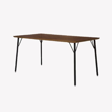 【居然家居】翩翩餐桌 (深色) 台灣製造 餐桌 工作桌